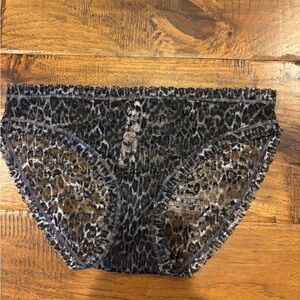 Victoria's Secret Floral Lace Panties - Tan